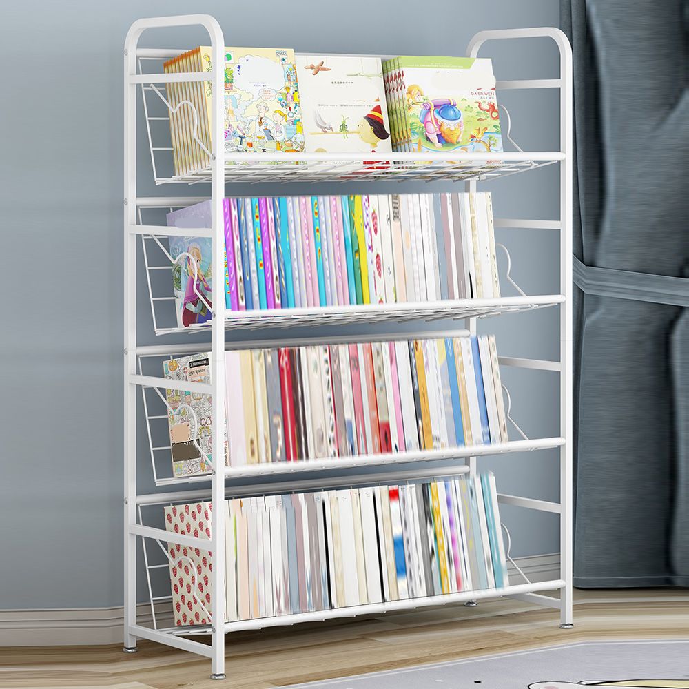 Urban Style Bookshelf Open Back Bookcase for Office and Study Room Clearhalo 'Bookcases' 'furn' 'furn_bookcases' 'Furniture' 'furniture_bookcases' 'Office Furniture' 1200x1200_e89cebd6-fce6-410a-b576-59d8844aaf06