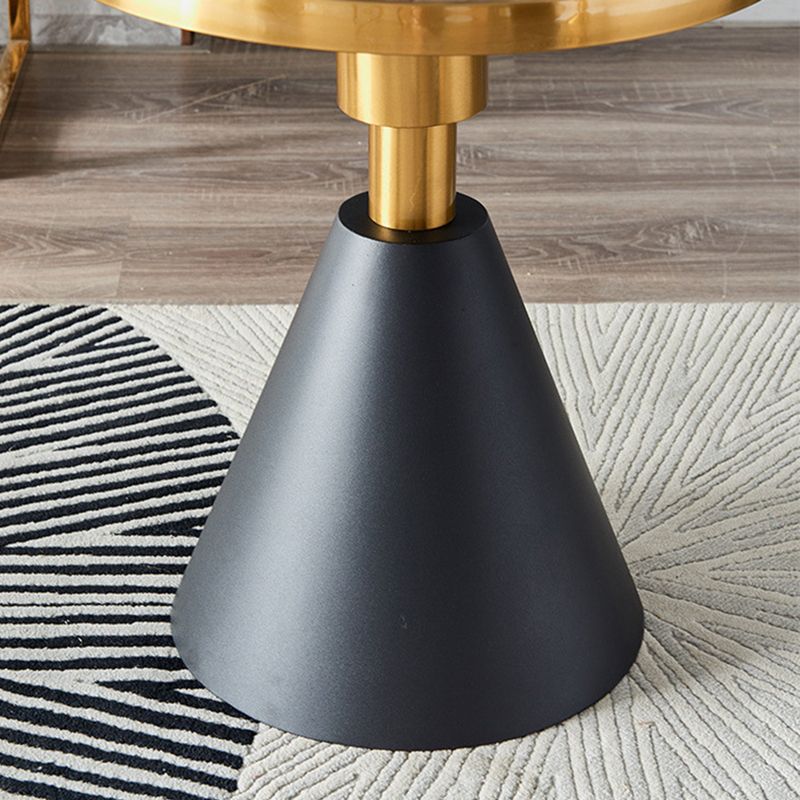 Tavolo da divano con divano con divano in acciaio inossidabile in acciaio inossidabile in acciaio inossidabile glam