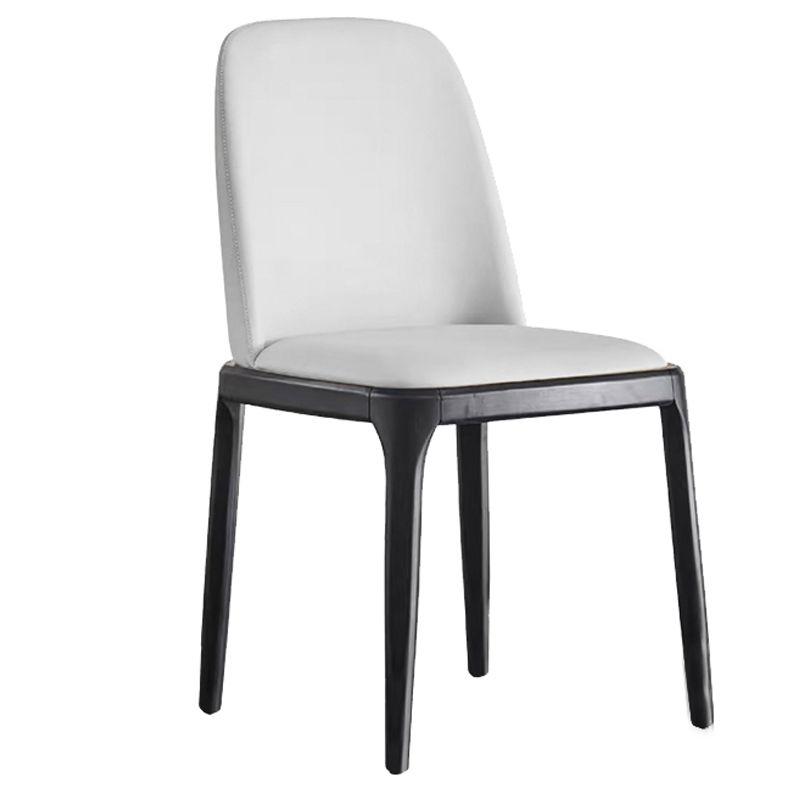 Glam Style Wooden Dining Chair Dining Armless Single Chair for Kitchen Clearhalo ' kitchen&dining_furn' 'Dining Chairs' 'Dining Tables & Seating' 'dining_chair' 'furn' 'furn_dining_chair' 'Furniture' 'furniture_dining_chair' 'Kitchen & Dining Furniture' 'kitchen' 1200x1200_e89e8d07-315c-4ba7-9d05-446bf38a9f87