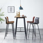 Industrial Upholstered Distressed Quilted Barstool Indoor Tall Stool with Bucket Seat Clearhalo 'Bar Furniture' 'Bar Stools' 'bar_stools' 'furniture_bar_stools' 'Kitchen & Dining Furniture' 'kitchen&dining_furn' 'kitchen' 'kitchen_furn' Furniture' 1200x1200_e8a01606-ecb4-4648-910c-c033d26999ed