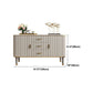 Luxury Style Sideboard 32-inch Height Stone Top Cupboard for Kitchen Clearhalo 'buffet_sideboard' 'Buffets & Sideboards' 'furn' 'furn_buffet_sideboard' 'Furniture' 'Kitchen & Dining Furniture' 1200x1200_e8abfa65-19fa-4683-a64f-8938858cfb9c