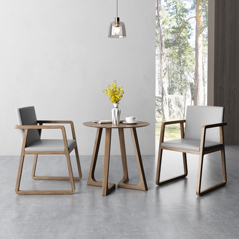 Arm Dining Chairs Modern Ash Wood Side Chairs for Dining Room Clearhalo 'Dining Chairs' 'Dining Tables & Seating' 'dining_chair' 'furn' 'furn_dining_chair' 'Furniture' 'furniture_dining_chair' 'Kitchen & Dining Furniture' 1200x1200_e8acdd81-38ba-4559-b7d1-66830f4f1659