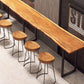 Indoor Industrial Bar Dining Table Rectangle Pine Wood Bar Table Clearhalo 'Bar Furniture' 'Bar Tables' 'bar_tables' 'furn' 'furn_bar_tables' 'Furniture' 'Kitchen & Dining Furniture' 1200x1200_e8acf666-33f6-4700-8f76-0b7dd720616b