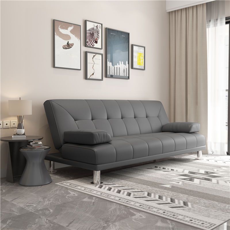 31,5 "/34,6" H Fanuce cuscino in pelle Top ARM trapuntato per soggiorno