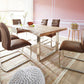 Solid Wood Sled Base Dining Table Traditional Luxury Rectangle Dinette Table Clearhalo ' dining_table' 'Dining Tables & Seating' 'Dining Tables' 'furn' 'furn_dining_table' 'Furniture' 'furniture_dining_table' 'Kitchen & Dining Furniture' 'kitchen&dining_furn' 'kitchen' 'kitchen_dining_table' 1200x1200_e8ad8016-b0d6-429a-b959-cbb988ea06f1