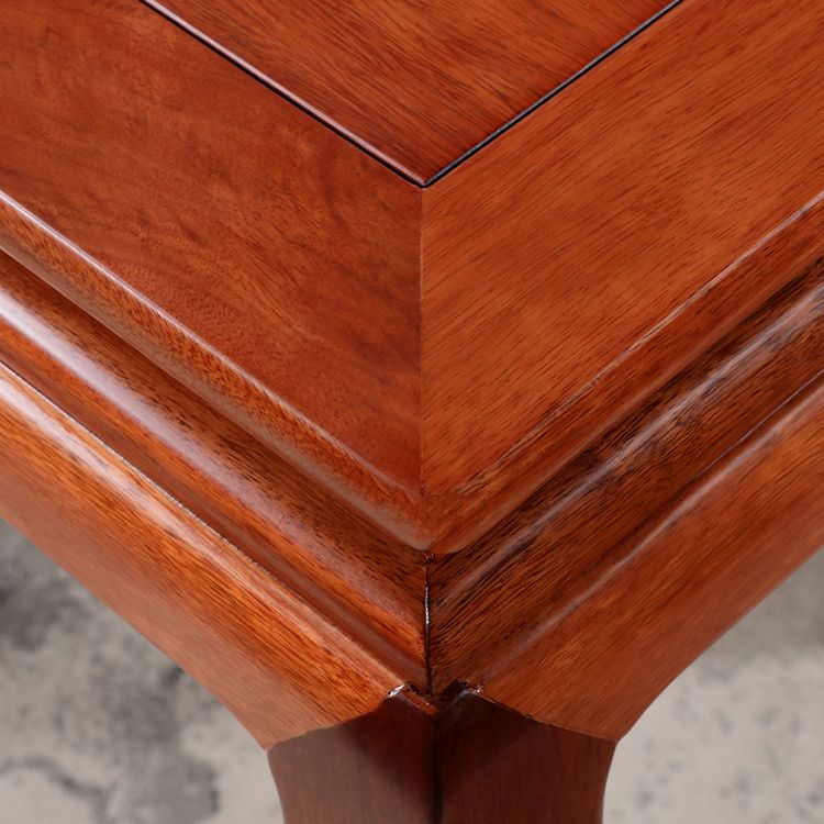 Solid Wood Mid-Century Modern Rectangle Dining Table Brown Table for Dining Room Clearhalo ' dining_table' 'Dining Tables & Seating' 'Dining Tables' 'furn' 'furn_dining_table' 'Furniture' 'furniture_dining_table' 'Kitchen & Dining Furniture' 'kitchen&dining_furn' 'kitchen' 'kitchen_dining_table' 1200x1200_e8af90ec-8f4c-41fe-88b0-0dc18e1c3c79