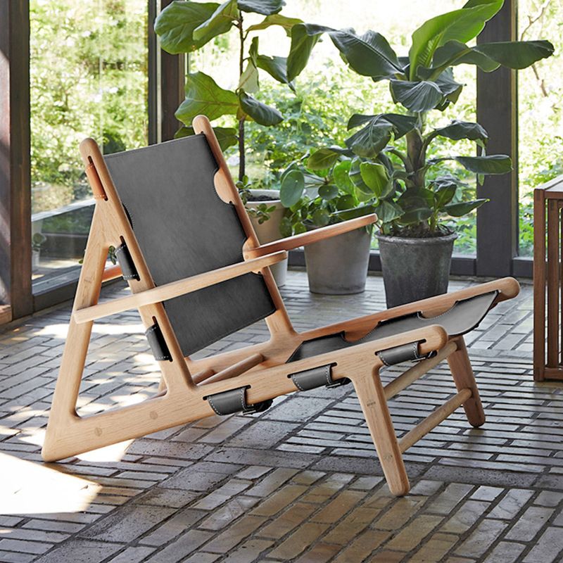 Mid-Century Modern Solid Wood Frame Square Arms Lounge Accent Chair Clearhalo 'Accent Chairs' 'accent_chairs' 'Chairs & Seating' 'furn' 'furn_accent_chairs' 'Furniture' 'Living Room Furniture' 1200x1200_e8b88cb5-3098-49a6-bbc0-68d839e499cf