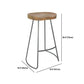 1/5 Pieces Modern Rectangular Pub Table Set Wooden Counter Table with Backless Stools Clearhalo 'Bar Furniture' 'furn' 'furn_home_bar_bar_sets' 'Furniture' 'Home Bars & Bar Sets' 'home_bar_bar_sets' 'Kitchen & Dining Furniture' 1200x1200_e8b93901-a051-4a80-a773-ca24b4d98690