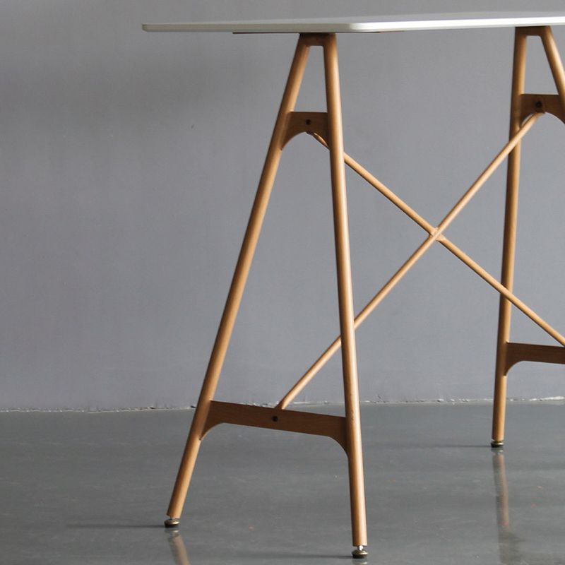 Industrial Pub Table Bar Height Bar Table for Living Room Use Clearhalo 'Bar Furniture' 'Bar Tables' 'bar_tables' 'furn' 'furn_bar_tables' 'Furniture' 'Kitchen & Dining Furniture' 1200x1200_e8be06ec-753e-40d0-9f00-add85c14e4b4