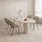 Free Form Table Modern Stone Top Dining Table with 3 Legs for Home Clearhalo 'Dining Tables & Seating' 'Dining Tables' 'dining_table' 'furn' 'furn_dining_table' 'Furniture' 'Kitchen & Dining Furniture' 1200x1200_e8bec9ca-e8c1-4dfa-8fbd-0aa88f17e067