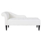 Modern Style Chaise Polyester Blend Chaise Lounge with Rolled Arms Clearhalo 'Chairs & Seating' 'Chaise Lounge' 'chaise_lounge' 'furn' 'furn_chaise_lounge' 'Furniture' 'Living Room Furniture' 1200x1200_e8bfa90f-118e-4327-95e2-42d3865d1734