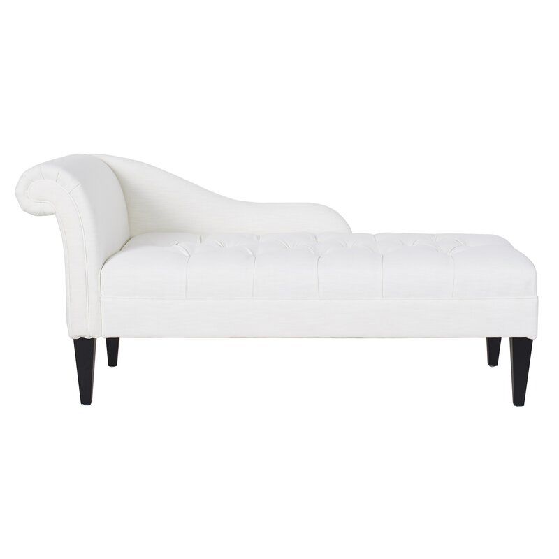 Modern Style Chaise Polyester Blend Chaise Lounge with Rolled Arms Clearhalo 'Chairs & Seating' 'Chaise Lounge' 'chaise_lounge' 'furn' 'furn_chaise_lounge' 'Furniture' 'Living Room Furniture' 1200x1200_e8bfa90f-118e-4327-95e2-42d3865d1734