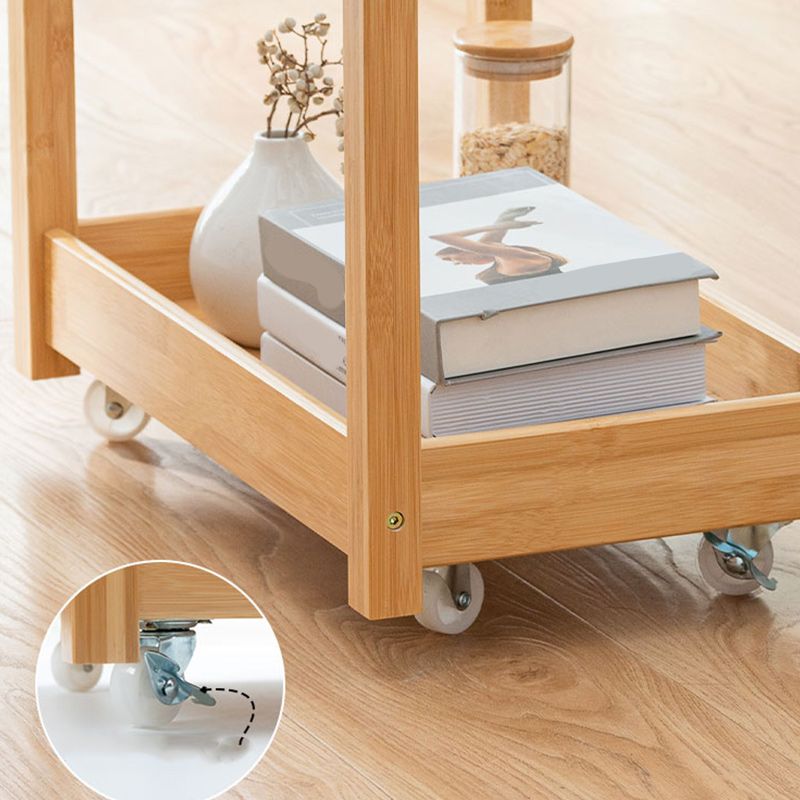 11" Wide Contemporary Corner Table Storage Clear Double Tier Accent Side Table Clearhalo 'Coffee & Accent Tables' 'End & Side Tables' 'end_side_tables' 'furn' 'furn_end_side_tables' 'Furniture' 'Living Room Furniture' 1200x1200_e8c06de2-f1c0-4521-b432-1fff601e974b