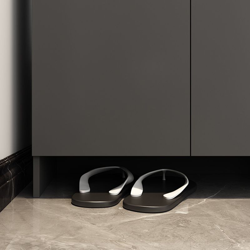 Contemporary 2-Door 78.74" H Cabinet Wooden Accent Cabinet with Drawer Clearhalo 'Cabinets & Chests' 'cabinets_chests' 'furn' 'furn_cabinets_chests' 'Furniture' 'Living Room Furniture' 1200x1200_e8c2a9dc-43a3-4f89-a577-7d99b288d0b6