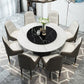 Traditional Luxury Dining Room Table Rectangle Sintered Stone Table with Pedestal Base Clearhalo ' dining_table' 'Dining Tables & Seating' 'Dining Tables' 'furn' 'furn_dining_table' 'Furniture' 'furniture_dining_table' 'Kitchen & Dining Furniture' 'kitchen&dining_furn' 'kitchen' 'kitchen_dining_table' 1200x1200_e8c2f75e-ad43-4b7e-90bf-30c73127b30d