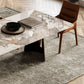 Rectangle Traditional Luxury Table Sintered Stone Table with Gold Double Pedestal Clearhalo ' dining_table' 'Dining Tables & Seating' 'Dining Tables' 'furn' 'furn_dining_table' 'Furniture' 'furniture_dining_table' 'Kitchen & Dining Furniture' 'kitchen&dining_furn' 'kitchen' 'kitchen_dining_table' 1200x1200_e8c5bd72-ac1b-43bc-88c0-efaa3ede28d4