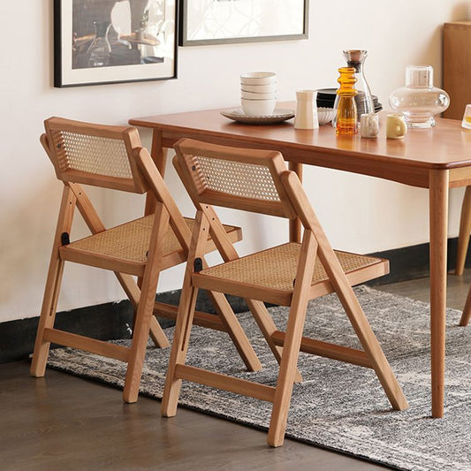 Modern Dining Room Side Chairs Solid Wood Dining Chairs with Foldable Clearhalo 'Dining Chairs' 'Dining Tables & Seating' 'dining_chair' 'furn' 'furn_dining_chair' 'Furniture' 'furniture_dining_chair' 'Kitchen & Dining Furniture' 1200x1200_e8c6641f-6583-44b0-9d3d-78b90593f4f9