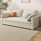 Beige Modern Loose Back Sofa Bed Standard Square Arm Sofa Bed Clearhalo 'furn' 'furn_sofas' 'Furniture' 'Living Room Furniture' 'Sofa' 'sofas' 1200x1200_e8c77eb3-4f72-4198-9671-fefaf6fe0e5e