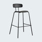 Modern Bar-stool Plastic Counter Bar Stool for Kitchen Bar with Metal Legs Clearhalo 'Bar Furniture' 'Bar Stools' 'bar_stools' 'furn' 'furn_bar_stools' 'Furniture' 'furniture_bar_stools' 'Kitchen & Dining Furniture' 1200x1200_e8c9f5a0-fb81-4893-becb-8b6db88b2b92
