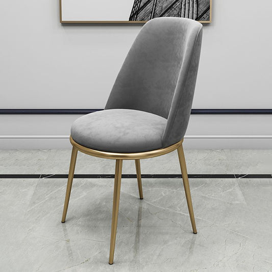 Glam Style Dining Room Chair Upholstered Dining Chair for Indoor Clearhalo 'Dining Chairs' 'Dining Tables & Seating' 'dining_chair' 'furn' 'furn_dining_chair' 'Furniture' 'furniture_dining_chair' 'Kitchen & Dining Furniture' 1200x1200_e8cb07f0-891c-4b08-8ea6-3831a7fcee3f