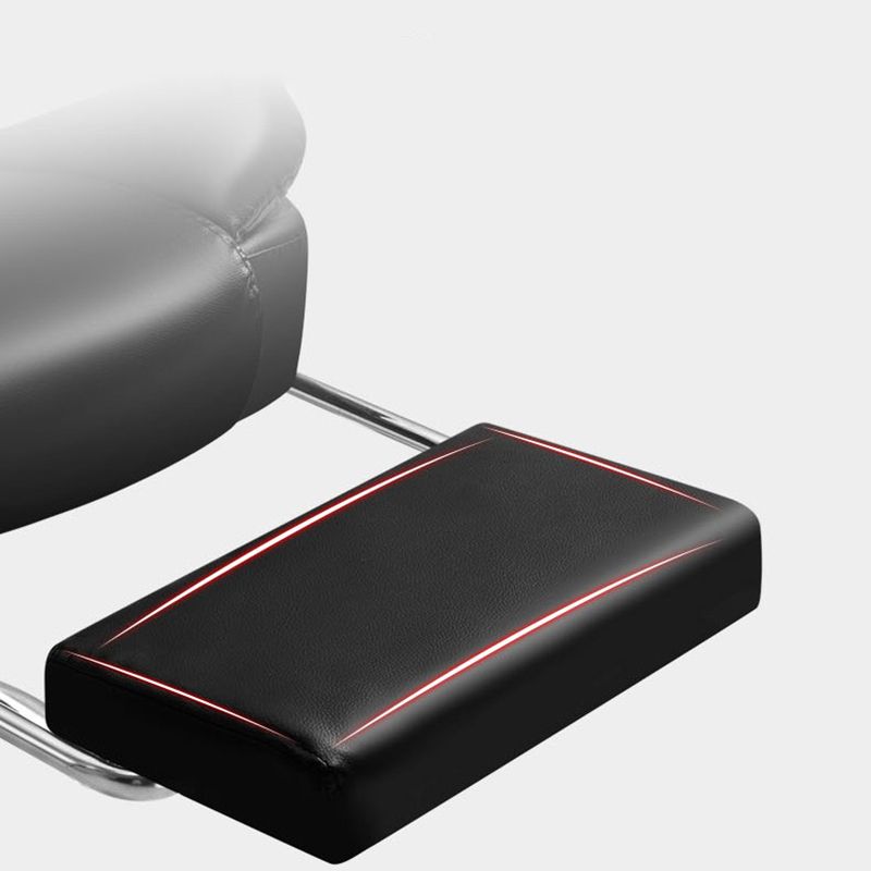 Modern Swivel Chair Adjustable Seat Height Faux Leather Office Chair with Wheels Clearhalo 'furn' 'furn_office_chair' 'Furniture' 'Office Chairs' 'Office Furniture' 'office_chair' 1200x1200_e8cb32d9-a5dc-4a86-8e74-8d67a9b446e3