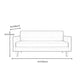 Contemporary Tight Back Sofa with Storage for Living Room and Apartment Clearhalo 'Furniture' 'furniture_sofas' 'Living Room Furniture' 'Sofa' 'sofas' 1200x1200_e8cfb5d8-449f-4115-adcd-61d9452fffca