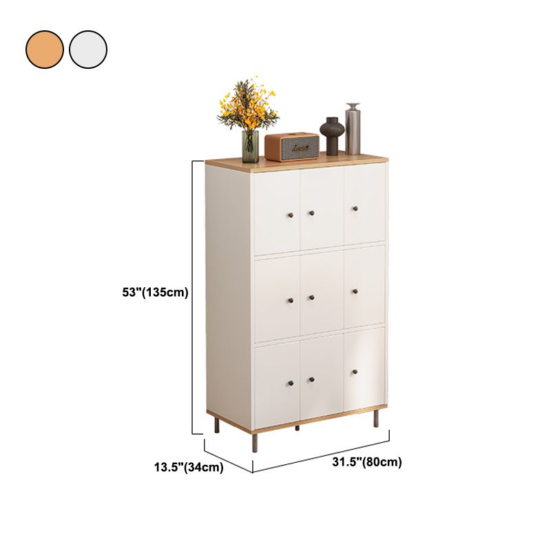 Horizontale houten combo dressoir eigentijdse borst met deur