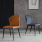 Industrial Design Wingback Armless Dining Chair Leather Dining Side Chair Clearhalo ' kitchen&dining_furn' 'Dining Chairs' 'Dining Tables & Seating' 'dining_chair' 'furn' 'furn_dining_chair' 'Furniture' 'furniture_dining_chair' 'Kitchen & Dining Furniture' 'kitchen' 1200x1200_e8d35105-fa00-4469-9943-5fe2c2f7897c