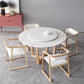 Simplicity Dining Site Table Round Sled Base Dining Room Home Furniture Clearhalo ' dining_table' 'Dining Tables & Seating' 'Dining Tables' 'furn' 'furn_dining_table' 'Furniture' 'furniture_dining_table' 'Kitchen & Dining Furniture' 'kitchen&dining_furn' 'kitchen' 'kitchen_dining_table' 1200x1200_e8d88a48-7476-4838-8786-de0616288a02