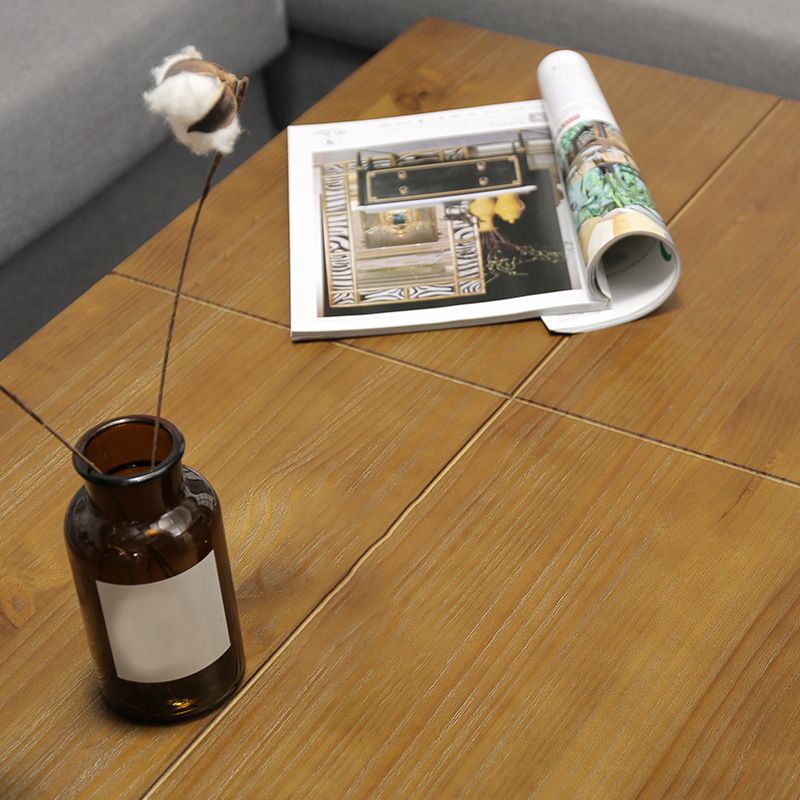 Rectangular Wooden Cocktail Table Metal Frame Coffee Table in Black Clearhalo 'Coffee & Accent Tables' 'Coffee Tables' 'coffee_tables' 'furn' 'furn_coffee_tables' 'Furniture' 'Living Room Furniture' 1200x1200_e8dd24f5-14b0-4b3f-907b-a73c76378f5d