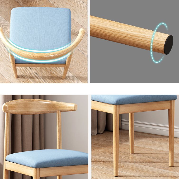 Home Contemporary Side Chair Open Back Metal Upholstered Dining Room Chair Clearhalo ' kitchen&dining_furn' 'Dining Chairs' 'Dining Tables & Seating' 'dining_chair' 'furn' 'furn_dining_chair' 'Furniture' 'furniture_dining_chair' 'Kitchen & Dining Furniture' 'kitchen' 1200x1200_e8df78e7-0aa7-4fd8-baeb-fcc3aa3e036a