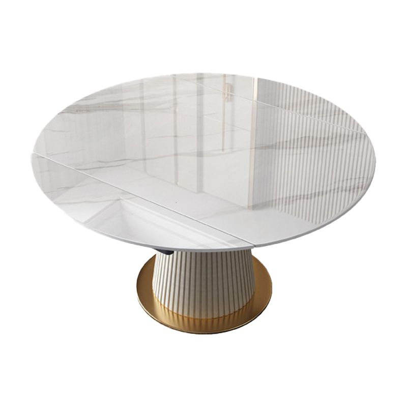 Nordic Glam Sintered Stone Dining Table Set 1/4/5/7 Pieces Dining Set for Kitchen Clearhalo 'Dining Room Sets' 'Dining Tables & Seating' 'dining_room_set' 'furn' 'furn_dining_room_set' 'Furniture' 'furniture_dining_room_set' 'Kitchen & Dining Furniture' 1200x1200_e8e15499-3343-44bf-953e-7b127b366b32