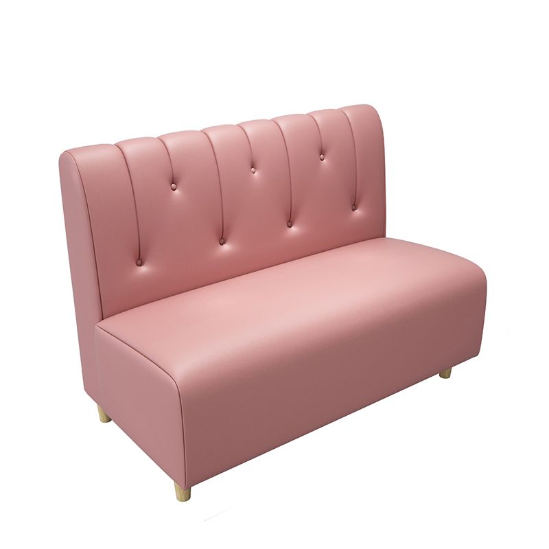 47.27"D x 25.59"W x 33.46"H Contemporary Glam 2-seat Sofa for Restaurant Clearhalo 'furn' 'furn_sofas' 'Furniture' 'furniture_sofas' 'kitchen' 'kitchen_sofas' 'Living Room Furniture' 'Sofa' 'sofas' 1200x1200_e8e62369-e3d1-4524-a988-cd48f146e034