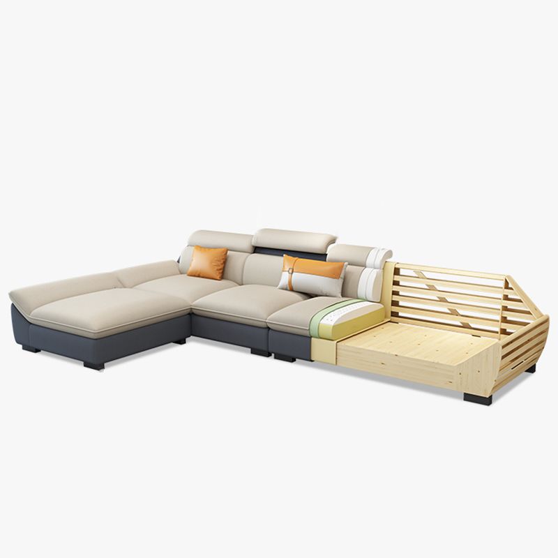 Divano in pelle finta del Nord Europa cucito cuscino per cuscini con cuscini