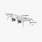 Contemporary Rectangle Dining Table Solid Wood Top Indoor Table with 4 Legs Clearhalo ' dining_table' 'Dining Tables & Seating' 'Dining Tables' 'furn' 'furn_dining_table' 'Furniture' 'furniture_dining_table' 'Kitchen & Dining Furniture' 'kitchen&dining_furn' 'kitchen' 'kitchen_dining_table' 1200x1200_e8e8b522-d9f1-47de-b639-c4448a5c0518