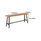Living Room Modern Patio Bar Table Solid Wood Natural Footrest Bistro Bar Desk Clearhalo 'Bar Furniture' 'Bar Tables' 'bar_tables' 'furn' 'furn_bar_tables' 'Furniture' 'furniture_bar_tables' 'Kitchen & Dining Furniture' 1200x1200_e8e936c0-fa2f-4a21-932b-025ae41686cd