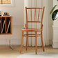 Wood Dining Side Chair Traditional Slat Back Side Chair for Home