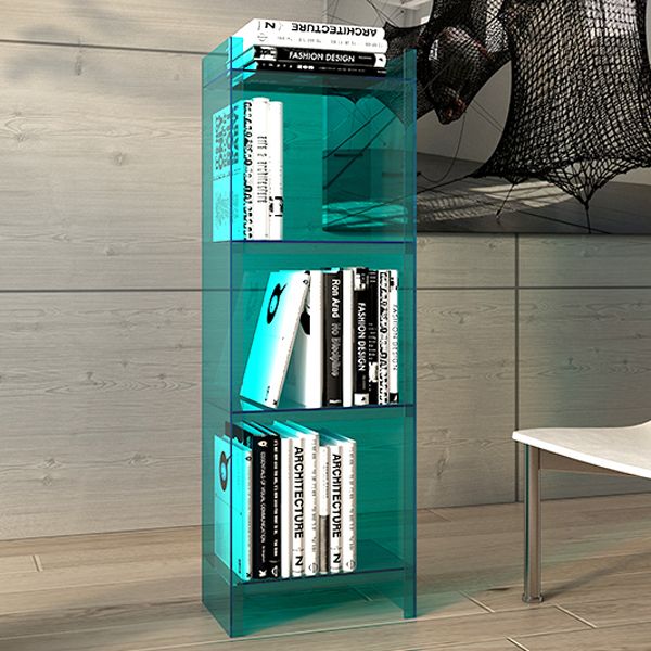 Acrylic Vertical Standard Bookshelf Scandinavian Closed Back Bookshelf Clearhalo 'Bookcases' 'furn' 'furn_bookcases' 'Furniture' 'furniture_bookcases' 'Office Furniture' 1200x1200_e8ef42c5-74a1-4c88-99a3-e53ab8ab6aaf