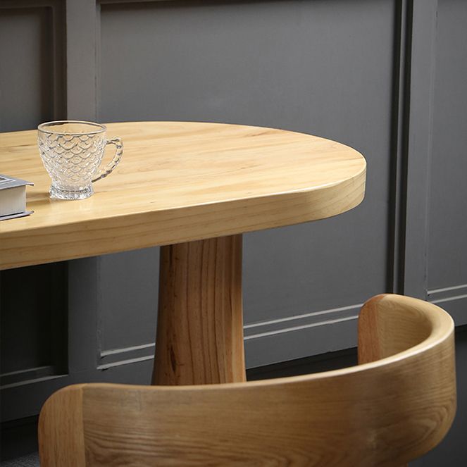 Solid Wood Counter Table with Specialty Table Top Legs Table - 41.3" H Clearhalo 'Bar Furniture' 'Bar Tables' 'bar_tables' 'furn' 'furn_bar_tables' 'Furniture' 'furniture_bar_tables' 'Kitchen & Dining Furniture' 1200x1200_e8f019b3-88f0-4fbf-b3cb-0af9b8810a1a
