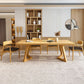 Modern Pine Wood Dining Room Set 1/2/5/7 Pieces Dining Furniture Set /Separate Items Clearhalo 'Dining Room Sets' 'Dining Tables & Seating' 'dining_room_set' 'furn' 'furn_dining_room_set' 'Furniture' 'furniture_dining_room_set' 'Kitchen & Dining Furniture' 'kitchen&dining_furn' 'kitchen' 1200x1200_e8f13cb5-82a6-464b-88f1-1b47324c62eb