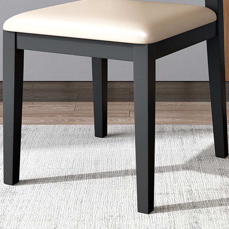 Open Back Dining Side Chair Solid Wood Dining Chair for Dining Room Clearhalo 'Dining Chairs' 'Dining Tables & Seating' 'dining_chair' 'furn' 'furn_dining_chair' 'Furniture' 'Kitchen & Dining Furniture' 1200x1200_e8f24fdb-08c9-4af1-9aa4-8276662957bc