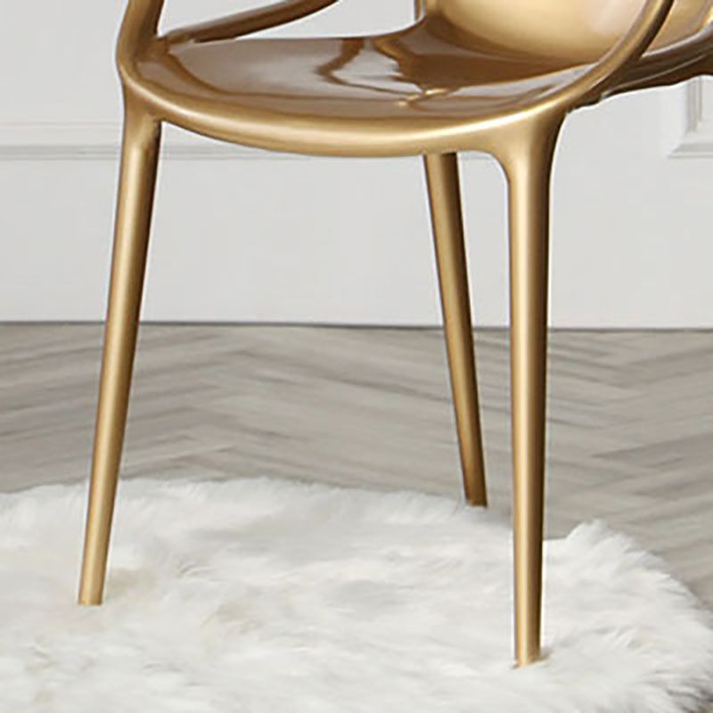 Scandinavian Style Open Back Side Chair for Home Plastic Side Chair Clearhalo 'Dining Chairs' 'Dining Tables & Seating' 'dining_chair' 'furn' 'furn_dining_chair' 'Furniture' 'Kitchen & Dining Furniture' 1200x1200_e8f3617b-8732-4c29-a37e-da21ea51a687