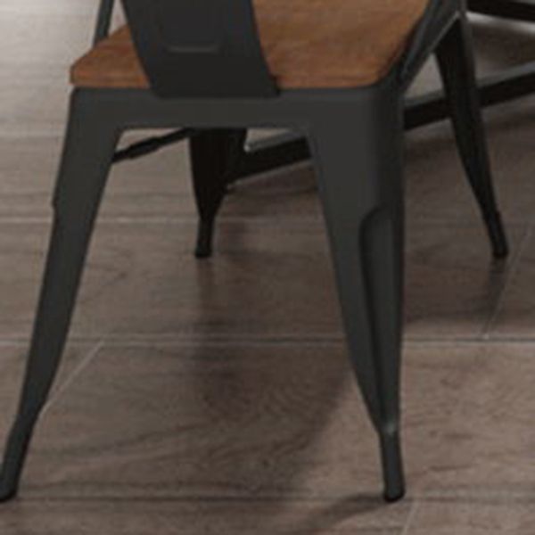 Juego de mesa de madera rectangular industrial 1/2/7 piezas de comedor para cocina