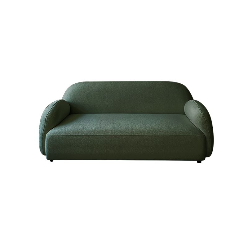 Modern Tight Back Settee Couch Square Arm Standard Sofa Couch