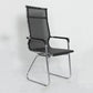 Silver Metal Modern Conference Chair Mid-Back / High Back Mesh and Leather Chair Clearhalo 'furn' 'furn_office_chair' 'Furniture' 'Office Chairs' 'Office Furniture' 'office_chair' 1200x1200_e8f971cf-f0f0-4ac0-b671-343af501cc99