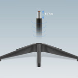 モダンな椅子メッシュコンピューターチェアブラック/レッド/ブルーのホイールを備えたミッドバックチェア