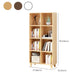 Bibliothèque en bois naturel standard étagère contemporaine avec étagères
