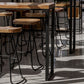 Modern Solid Wood Bar Table Rectangle Dining Table for Kitchen Living Room Coffee Room Clearhalo 'Bar Furniture' 'Bar Tables' 'bar_tables' 'furn' 'furn_bar_tables' 'Furniture' 'Kitchen & Dining Furniture' 1200x1200_e8fe357c-3add-45e5-978f-6f873c1b7937