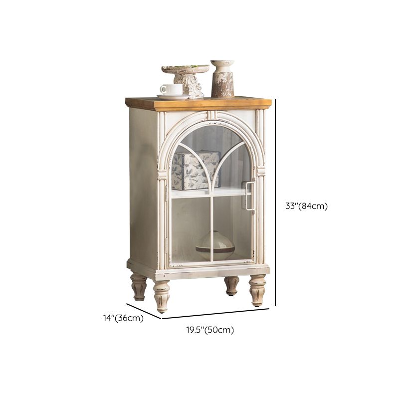 Traditional Display Stand Solid Wood Glass Doors Hutch Cabinet for Bedroom Clearhalo 'Display & China Cabinets' 'display_china_cabinets' 'furn' 'furn_display_china_cabinets' 'Furniture' 'Kitchen & Dining Furniture' 1200x1200_e9003470-cd3a-4aac-ad0d-18133cabd8be