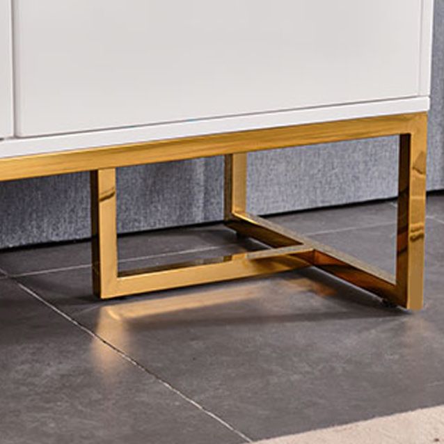 Buffet de restauration contemporain avec tiroirs serveur de restauration en bois d'ingénierie